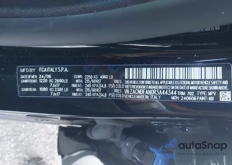 2024 Dodge Hornet Gt Awd from USA, damaged, VIN ZACNDFAN0R3A44344